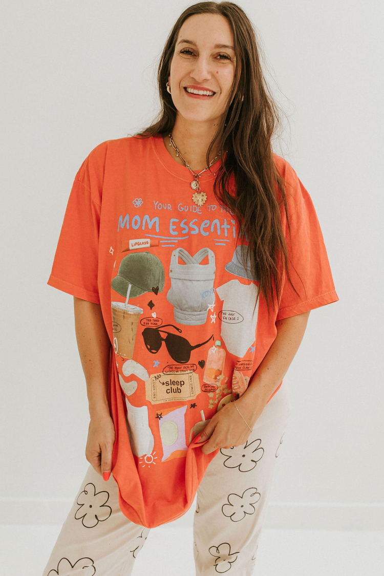 Mom Essentials Tee – A Survival Guide in Shirt Form