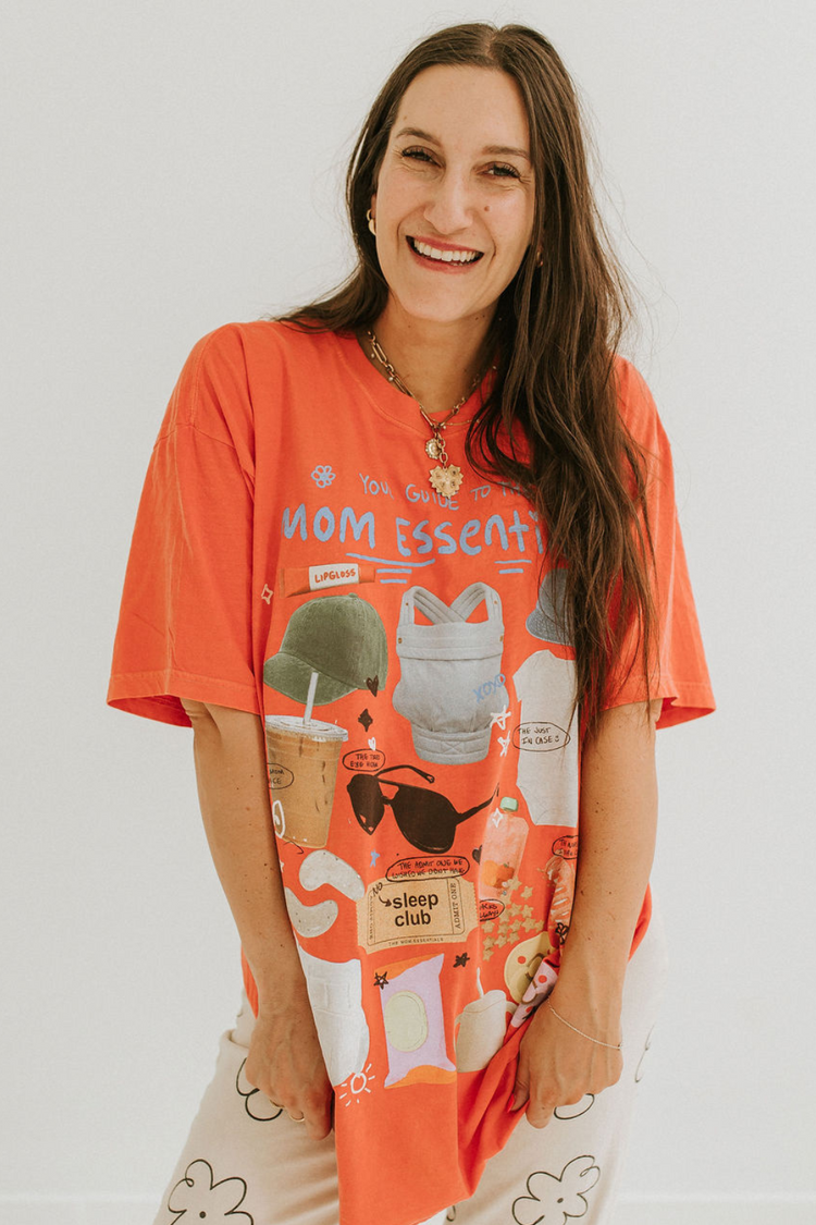 Mom Essentials Tee – A Survival Guide in Shirt Form