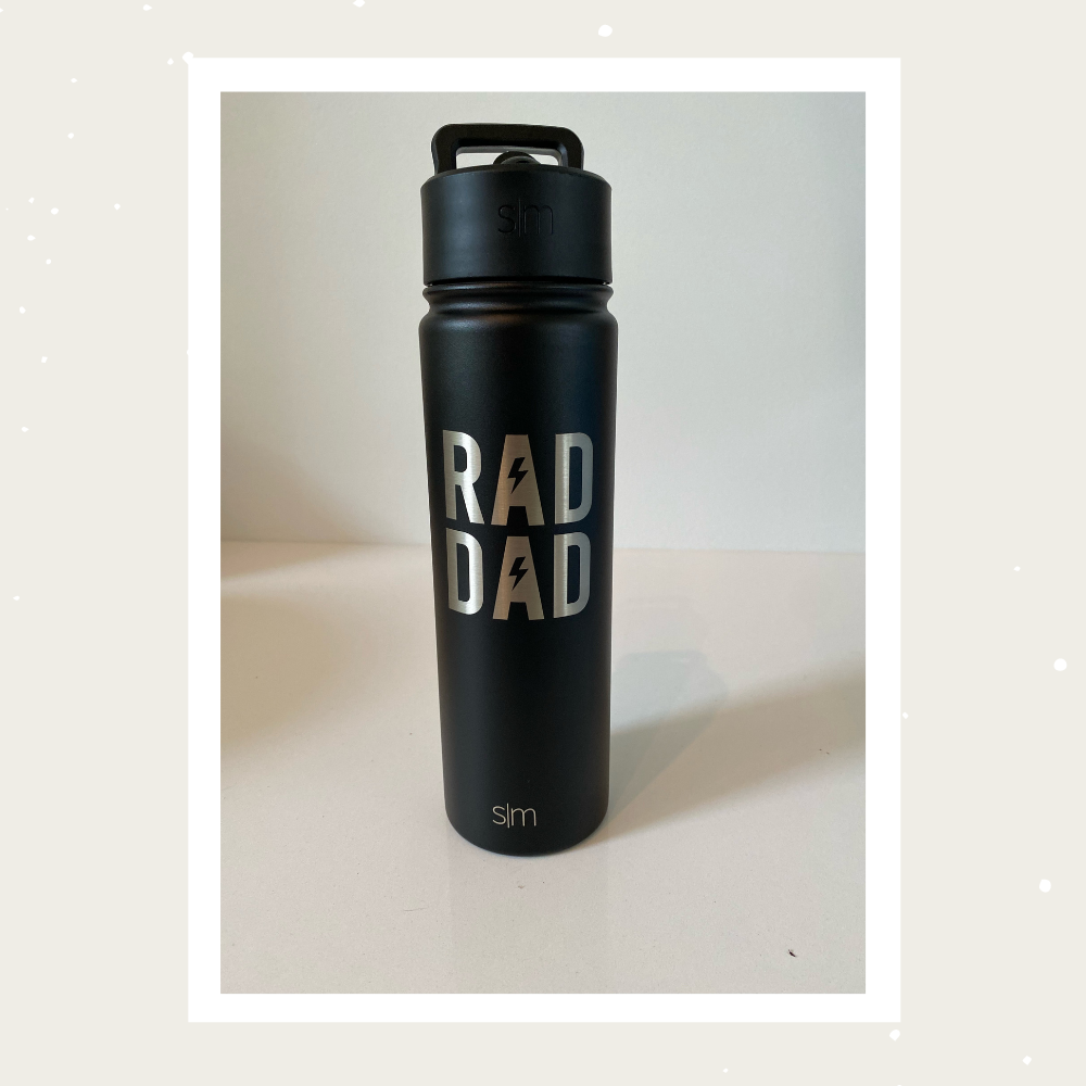 RAD DAD 22oz water bottle – karrielocher