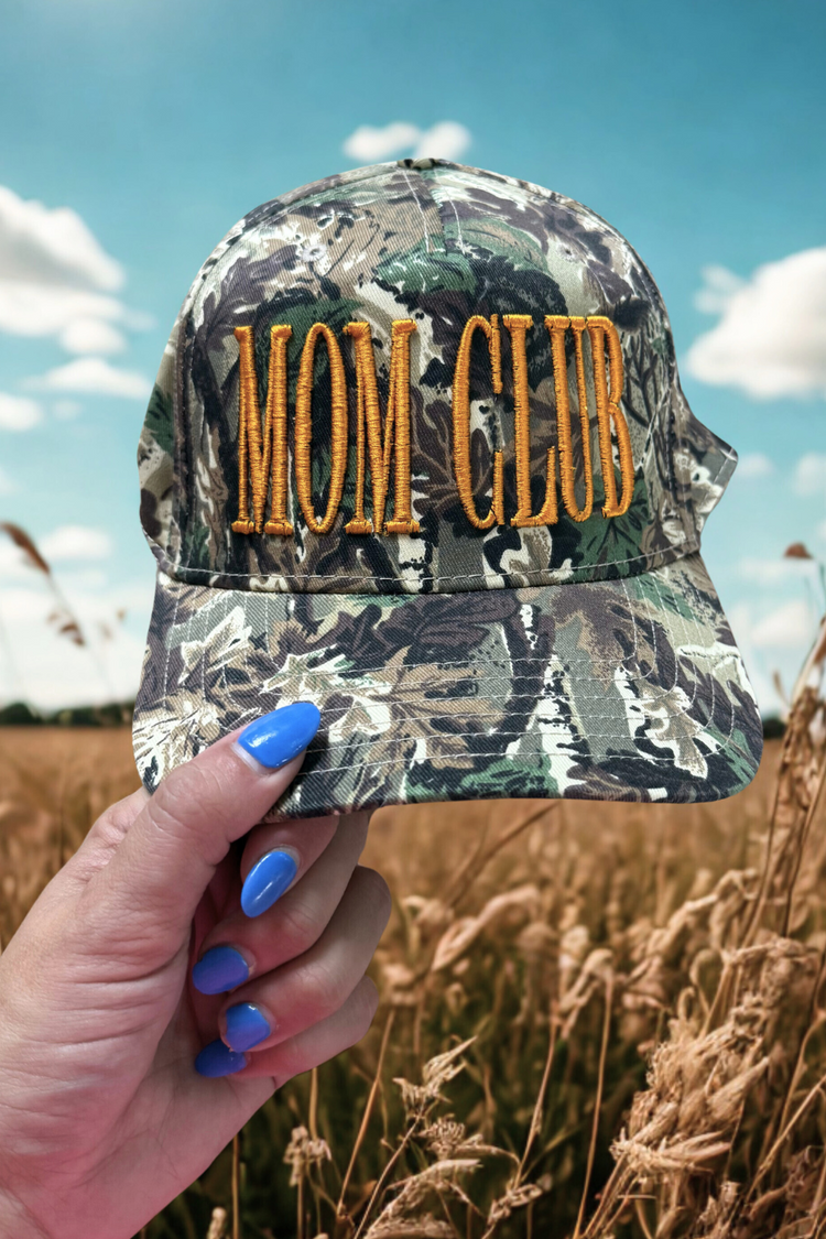 MOM CLUB Camo Hat