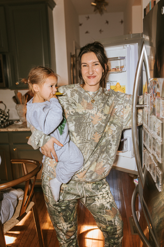 Let the Kids Get Messy Camo Sweatpants
