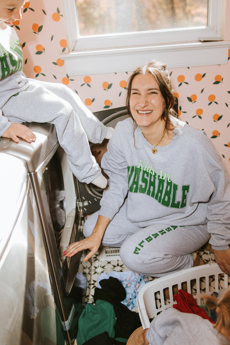 Kids are Washable Sweatshirt ( Adult )