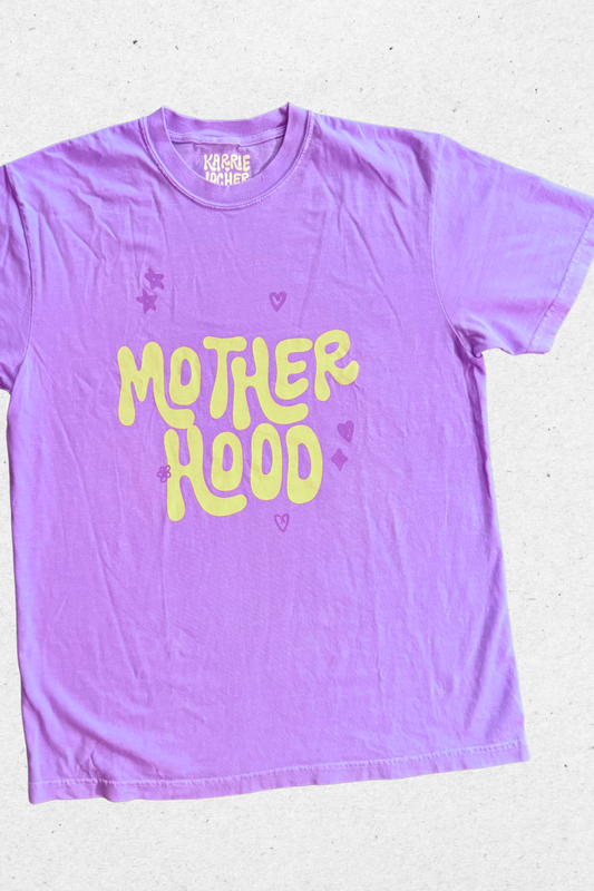MotherHood Purple Tee ( Part of a Set )