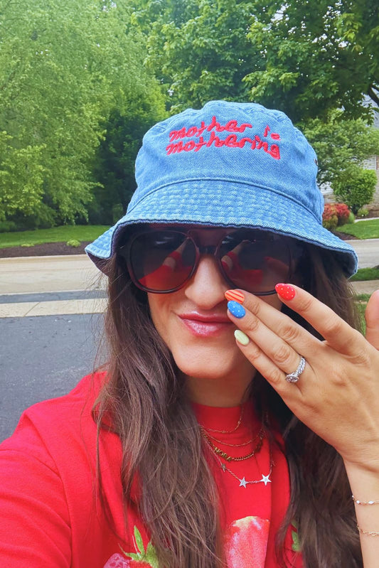 Mother is Mothering Bucket Hat