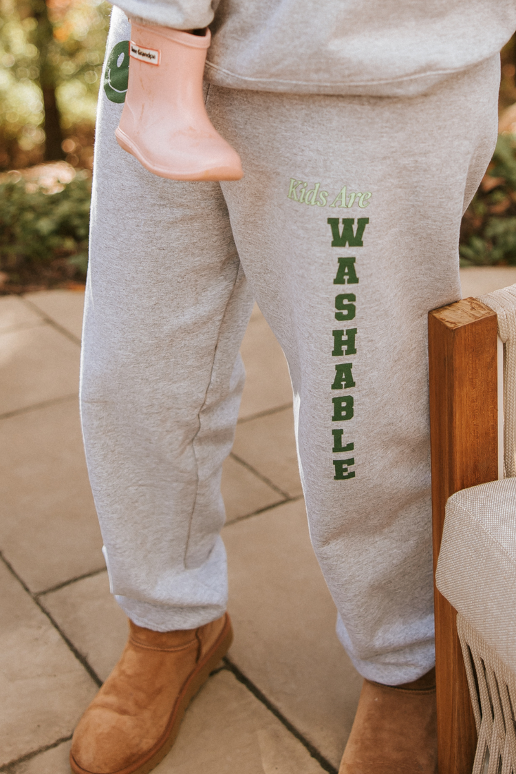 Kids are Washable Sweatpants ( Adult )