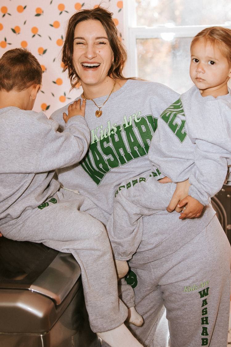 Kids are Washable Sweatshirt ( Adult )