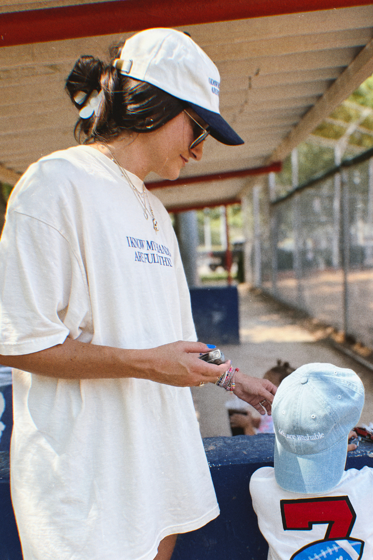 I Know My Hands are Full, THNX! 2 tone 5panel Hat
