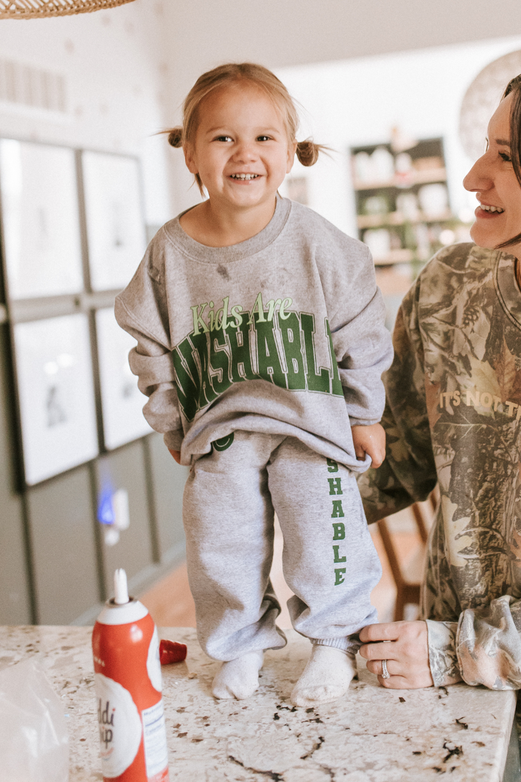 Kids are Washable Sweatshirt ( Kids )