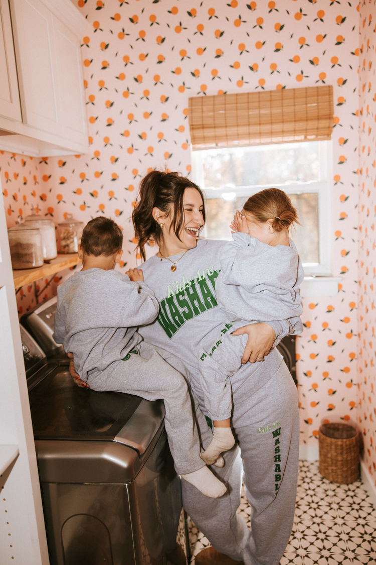 Kids are Washable Sweatshirt ( Adult )