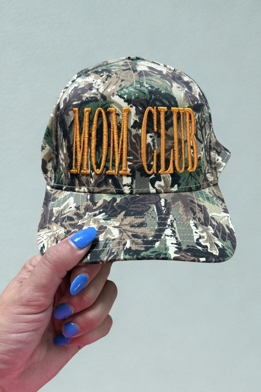 MOM CLUB Camo Hat