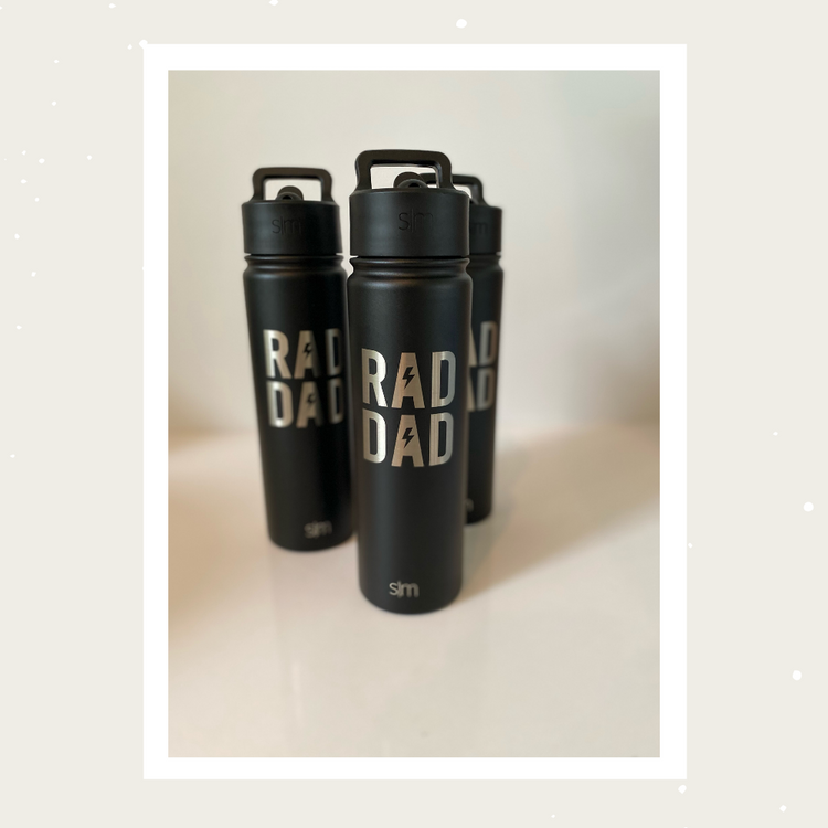 RAD DAD 22oz water bottle – karrielocher
