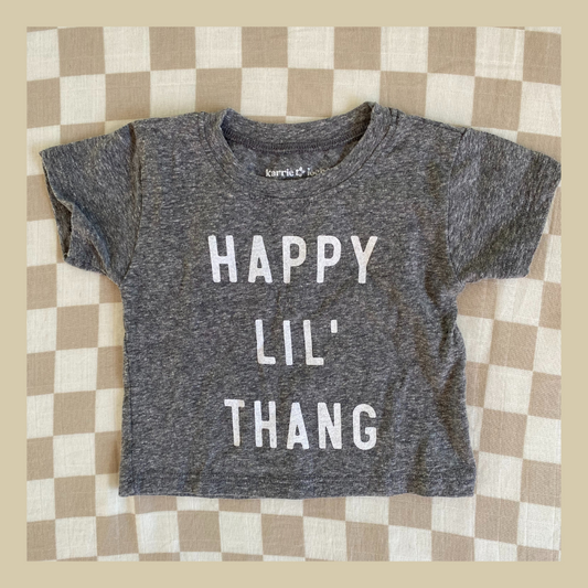 HAPPY LIL' THANG SMILEY BABY/KIDS TEE